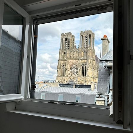 Апартаменты Faro, Vue Sur La Cathedrale Реймс Экстерьер фото